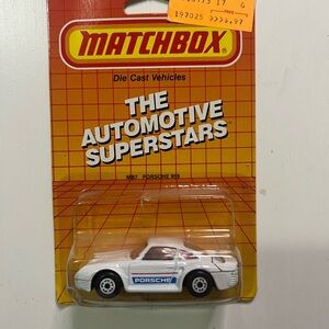 Matchbox Porsche 959 Die-Cast Toy Car - White